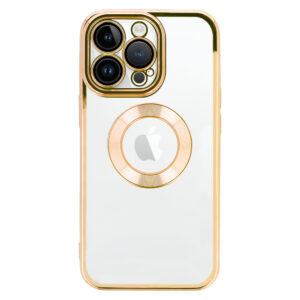 Beauty Clear Case skirtas Apple iPhone 12 Pro Max aukso spalvos - Image 2