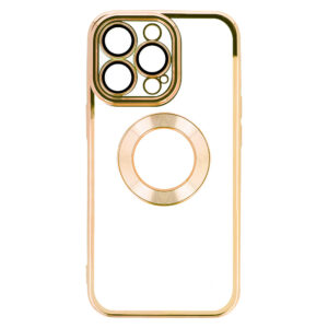 Beauty Clear Case skirtas Apple iPhone 12 Pro Max aukso spalvos - Image 4