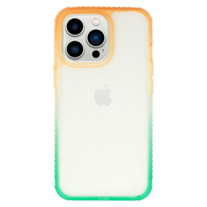 IDEAR Case W15 skirtas Apple iPhone 14 Plus oranžinės spalvos-mėtų spalvos - Image 3