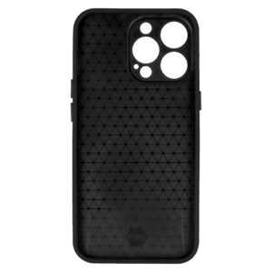 Leather 3D Case skirtas Apple iPhone 14 Pro raštas 2 juodos spalvos - Image 5
