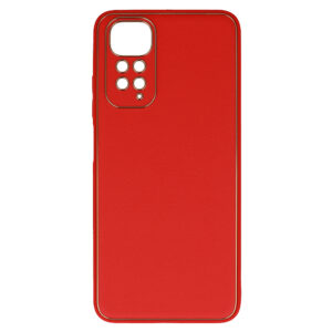 TEL PROTECT Luxury Case skirtas Xiaomi Redmi Note 11 Pro/Note 11 Pro 5G raudonos spalvos - Image 2