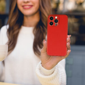 TEL PROTECT Luxury Case skirtas Xiaomi Redmi Note 11 Pro/Note 11 Pro 5G raudonos spalvos - Image 5