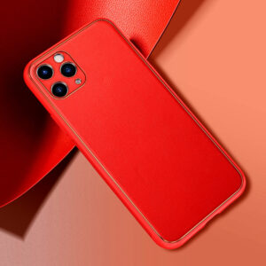 TEL PROTECT Luxury Case skirtas Xiaomi Redmi Note 11 Pro/Note 11 Pro 5G raudonos spalvos - Image 4