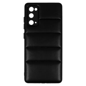 Leather 3D Case skirtas Samsung Galaxy S20 FE/Lite raštas 2 juodos spalvos - Image 4