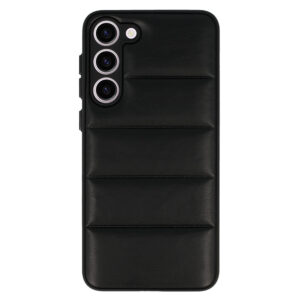 Leather 3D Case skirtas Samsung Galaxy S23 raštas 2 juodos spalvos - Image 2
