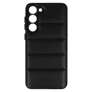Leather 3D Case skirtas Samsung Galaxy S23 raštas 2 juodos spalvos - Image 4