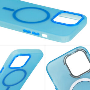 Magnetic Frosted Case skirtas Apple iPhone 11 Pro mėlynos spalvos - Image 7