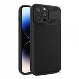 Camera Protected Case skirtas Apple iPhone 13 Pro Max juodos spalvos - Image 2