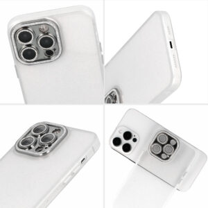 Liquid Glitter Camera Case skirtas Apple iPhone 13 Pro Max skaidrus - Image 4