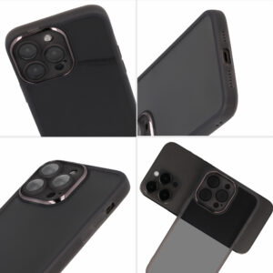 Protective Lens Case skirtas Samsung Galaxy A24 4G juodos spalvos skaidrus - Image 4