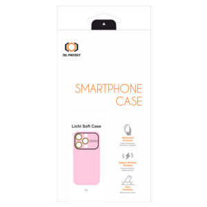 Tel Protect Lichi Soft Case skirtas Apple iPhone 12 rožinės spalvos - Image 6