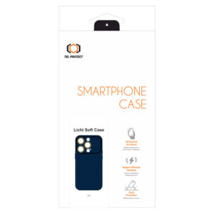 Tel Protect Lichi Soft Case skirtas Apple iPhone 13 Pro mėlynos spalvos - Image 6