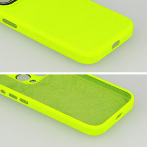 Tel Protect Lichi Soft Case skirtas Apple iPhone 15 Plus laimo spalvos - Image 4
