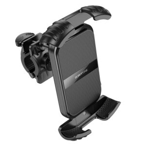 Borofone telefono laikiklis dviračiui/motociklui BH105 Crown juodos spalvos - Image 3