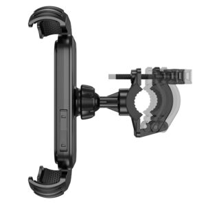 Borofone telefono laikiklis dviračiui/motociklui BH105 Crown juodos spalvos - Image 6