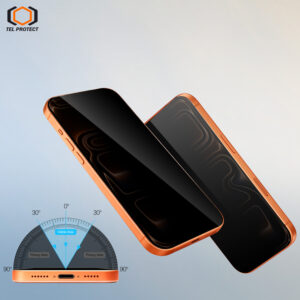 Grūdintas stiklas Tel Protect Dust-Free Easy Fit Privacy Full Glue 6D skirtas Samsung Galaxy S26 Plus black (with fingerprint unlock) - Image 4