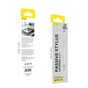 Blavec pasyvus rašiklis Pen Stylus BPS-01 universalus  3in1 (BPS01-UW) baltos spalvos - Image 7