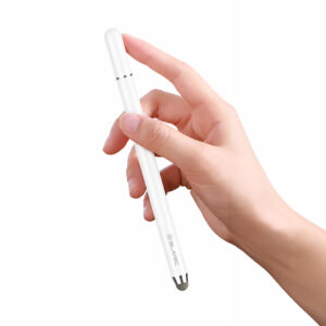 Blavec pasyvus rašiklis Pen Stylus BPS-02 universalus  2in1 (BPS02-UW) baltos spalvos - Image 2
