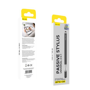 Blavec pasyvus rašiklis Pen Stylus BPS-02 universalus  2in1 (BPS02-UB) juodos spalvos - Image 7