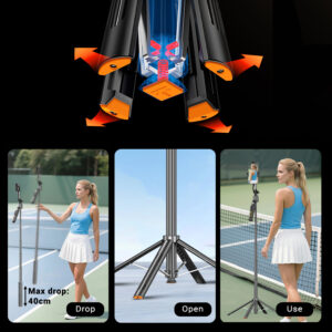 Blavec Selfie Stick Aluminium Move AI Q-01 Auto pop tripod + remote control 1,80 metres (SSAQ01-APTRB180) black - Image 6