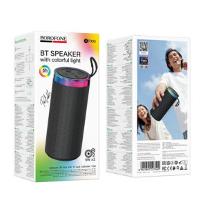 Borofone Portable Bluetooth Speaker BR105 Loud black - Image 5