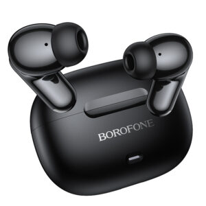 Borofone TWS Bluetooth Earphones BW96 Mellow black - Image 2
