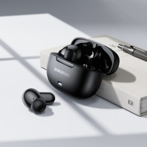 Borofone TWS Bluetooth Earphones BW96 Mellow black - Image 3