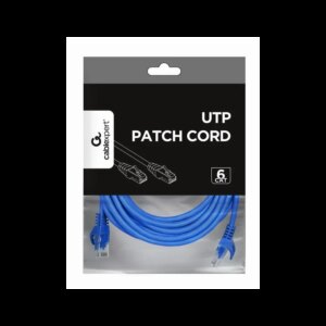 CABLEXPERT UTP Cat6 Patchcord Kabelis | Blue, 5 m