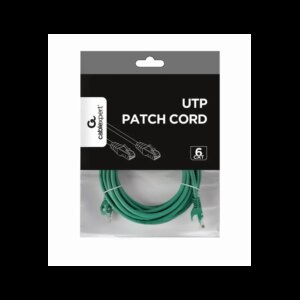 CABLEXPERT UTP Cat6 Patchcord Kabelis | Green, 5 m