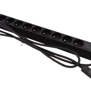 Alantec PZ09U elektros tinklo ilgintuvas 1,8 m 9 AC išvestis(ys / čių) Vidaus Juoda
