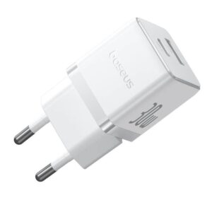 Baseus Palm Fast Charger USB-A + USB-C 30W baltos spalvos - Image 2
