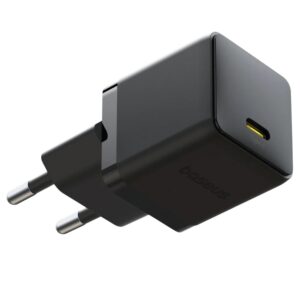 Baseus Palm Fast Charger USB-C 20W Cluster juodos spalvos