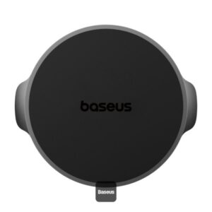 Baseus Small Ears Series Flat Magnetic Car Mount Cluster juodos spalvos