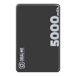 OBAL:ME MagNetix Powerbank 5000mAh juodos spalvos