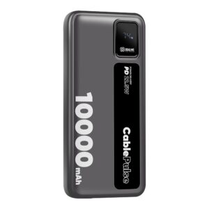OBAL:ME CablePulse Powerbank 10000mAh 22,5W juodos spalvos - Image 2