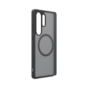 GP-FPS938PGB Samsung by Spigen Capella Magnetic Cover for Galaxy S25 Ultra Frost juodos spalvos - Image 2
