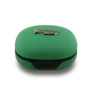 Lacoste Iconic Petit Pique TWS belaidės ausinės žalios spalvos - Image 2