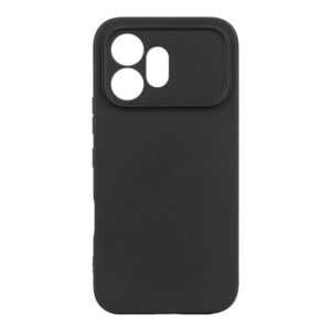 OBAL:ME Matte TPU Cover for Honor 600 juodos spalvos - Image 1