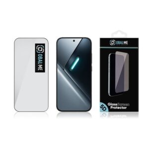 OBAL:ME 5D Apsauginis stiklas Screen Protector skirtas Xiaomi Poco X8 Pro Black - Image 2