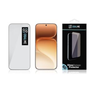 OBAL:ME 5D Apsauginis stiklas Screen Protector skirtas Honor 600 Black - Image 2