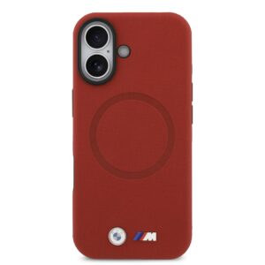 BMW M FW Metal Logo MagSafe dėklas skirtas Apple iPhone 17 Red - Image 2