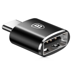 Baseus CATOTG-01 Adapter From USB-A to USB-C Black - Image 1