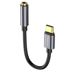Baseus CATL54-0G USB-C Male to 3,5mm Female Adapter L54 Deep Grey - Image 2