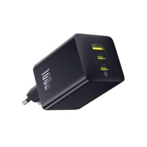 Baseus EnerFill FE11 Fast Charger USB-A + USB-C + USB-C 100W Cosmic Black - Image 2