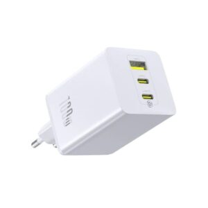 Baseus EnerFill FE11 Fast Charger USB-A + USB-C + USB-C 100W Moon White - Image 2
