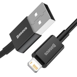 Baseus CALYS-C01 Superior Fast Charging Data Cable USB-Lightning 2.4A 2m Black