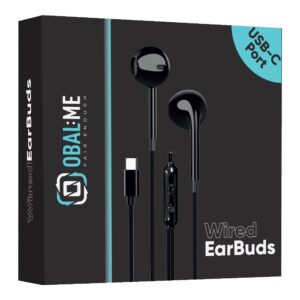 OBAL:ME laidinės ausinės USB-C juodos spalvos - Image 2