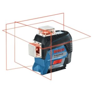 Kryžminis lazerinis nivelyras BOSCH GLL 3-80 C su priedais - Image 2