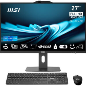 MSI PRO AP272P 14M-496EU Intel Core i5-14400 27inch FHD 2x8GB 512GB M.2 PCIe UMA 802.11 AX + BT 5.3 W11P