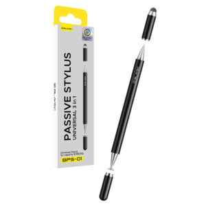 Blavec pasyvus rašiklis Pen Stylus BPS-01 universalus  3in1 (BPS01-UB) juodos spalvos